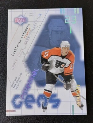 2001-02 UD Mask Collection Guillaume Lefebvre Rookie Card #161. 1089/1500 - Image 1 of 3