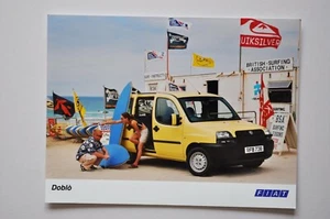 Car Press Photo - Fiat Doblo - Light Yellow - Front / Side View - Picture 1 of 1