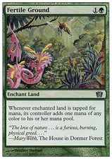 Magic the Gathering MTG Fertile Ground (248) Eighth Edition   NM