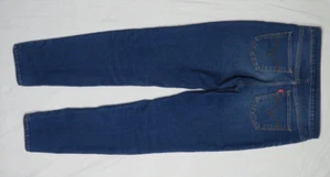 LEVIS BLUE JEANS GIRLS 12 REG LEGGING STRETCH DENIM (25X25) RED TAB - Picture 1 of 7