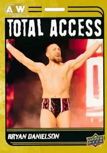 TA-4 BRYAN DANIELSON 2023 Upper Deck AEW TOTAL ACCESS BCC - Picture 1 of 2