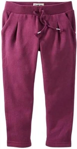 OshKosh B'gosh Kid Girls' French Terry Pants Size 4,5,7,8 - Picture 1 of 1