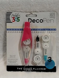 Create 365 The Happy Planner Deco Pen 3 Cartridges Decorative Tape Weather - Picture 1 of 2