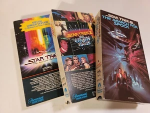 STAR TREK THE MOTION PICTURE+KAHN + + SEARCH FOR SPOCK ALL 3 A+++ CONDITION - Picture 1 of 3