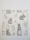 4 X Paper Napkins For Decoupage Craft And Art 33x33 Rabbits