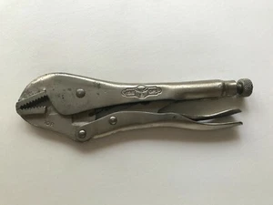 Vise Grip Tools USA *Vintage* 9" Straight Jaw Locking Pliers PETERSEN DEWITT 10R - Picture 1 of 7