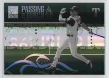 2005 Donruss Elite Passing the Torch Green /250 Mark Teixeira #PT-21
