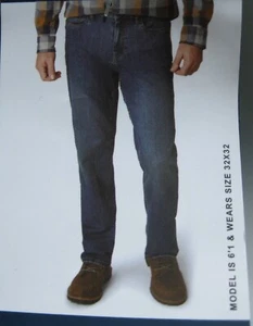 Weatherproof Vintage Men's Stretch Relaxed Fit Jeans 365MAX comfort Blue 38x32 - Picture 1 of 33