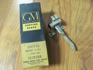 NOS 60 61 62 63 Chevrolet Chevy GMC Truck Heater Switch 3829366 Ser 10 20 30 - Foto 1 di 4