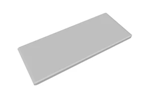 Matchbox 23c Trailer Caravan Reproduction White Plastic Flat Roof - Picture 1 of 4