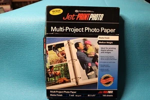 Hammermill Jet Print Multi Photo Matte Finish Medium Weigh 8.5 x 11 / 100 Sheets - Picture 1 of 3