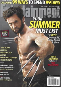 Entertainment Weekly Magazine Summer Preview Hugh Jackman Wolverine 2013 - Picture 1 of 12