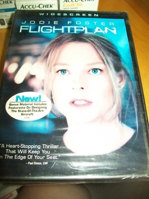 FLIGHT PLAN DVD Movie Full Screen. Jodie Foster BRAND NEW - SEALED  - Image 1 of 2