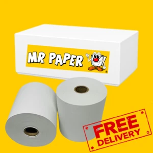 58mm x 58mm Single Ply Till Rolls - NON THERMAL - Box of 40 Rolls - Picture 1 of 2