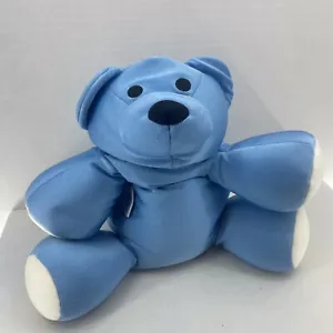 Moshi Microbead Blue Teddy Bear Stuffed Animal Plush Toy 10" Brentwood - Picture 1 of 12