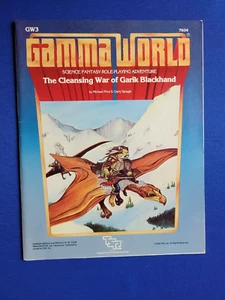 Módulo de aventura The Cleansing War of Garik Blackhand - Gamma World 7504 - Imagen 1 de 3