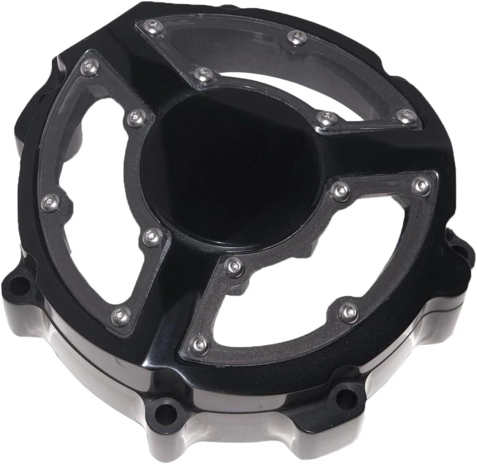 Black Stator Cover 06 - 2016 Kawasaki ZX 14 R CNC Billet Aluminum Brand NEW USA - Image 1 of 1