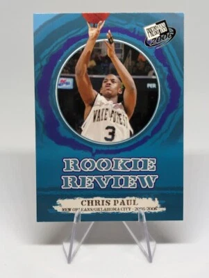 Chris Paul 2006 Press Pass Rookie Review RC #39 Wake Forest Foto 1 de 2
