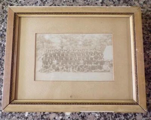 Gerahmtes Foto Vermont Kompanie B 1. Freiwillige Infanterie Spanisch Amerikanischer Krieg - Bild 1 von 1