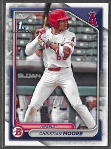 Christian Moore Los Angeles Angels (choose your card - prospects and variations) - Picture 1 of 9