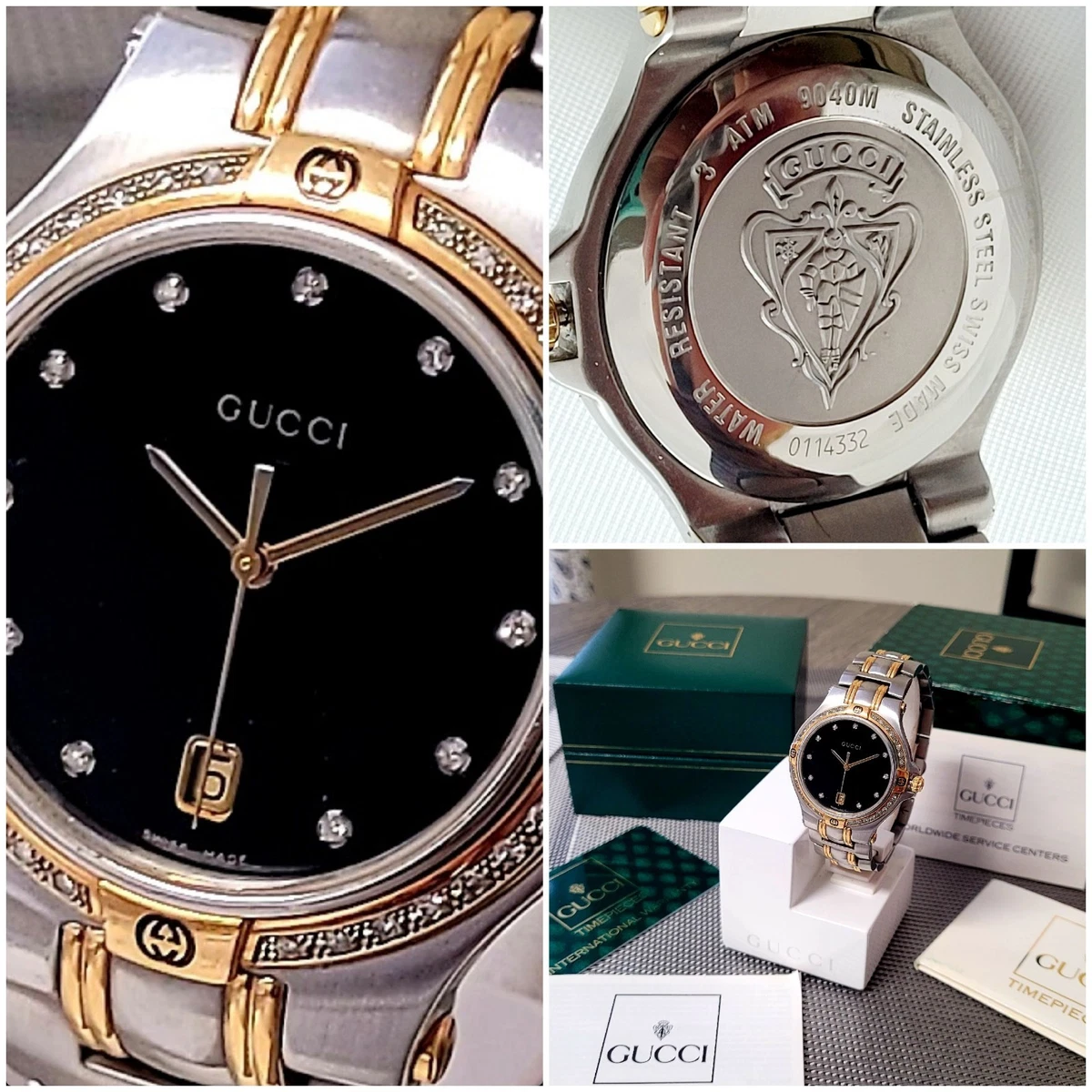 Gucci 9040M Wristwatches for sale - eBay