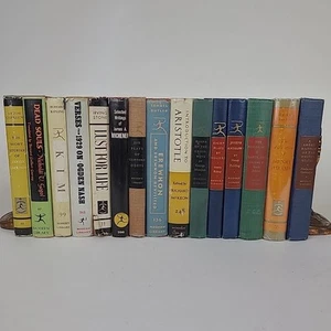 Lot of 15 Modern Library Vintage Hardcovers Some Dust Jackets Decor Classics - Bild 1 von 13
