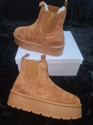 Boots (UGG DUPE) Size 38 Uk5 Brown Colour New With Box - Image 1 of 4