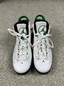 Jordan 6 Rings Youth Boys 6Y Lucky Green White Black Sneaker Shoe 323419-131 - Picture 1 of 8