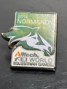 Alltech FEL Workd Equestrian Games 2014 Normandy Pinback B6C - Foto 1 di 7