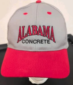 Sombrero de Colección Alabama Hormigón Bordado Gris/Rojo Snapback - Imagen 1 de 11