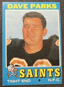 1971 TOPPS DAVE PARKS (SAINTS) #37 VG/EX OC - Picture 1 of 2