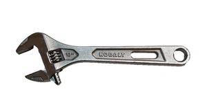 Llave media luna ajustable Kobalt 10" Cr-V - Imagen 1 de 8