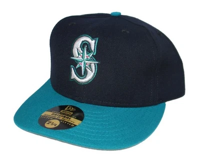 Gorra New Era Seattle Mariners Vintage Años 90 100% Lana Ajustada Foto 1 de 4