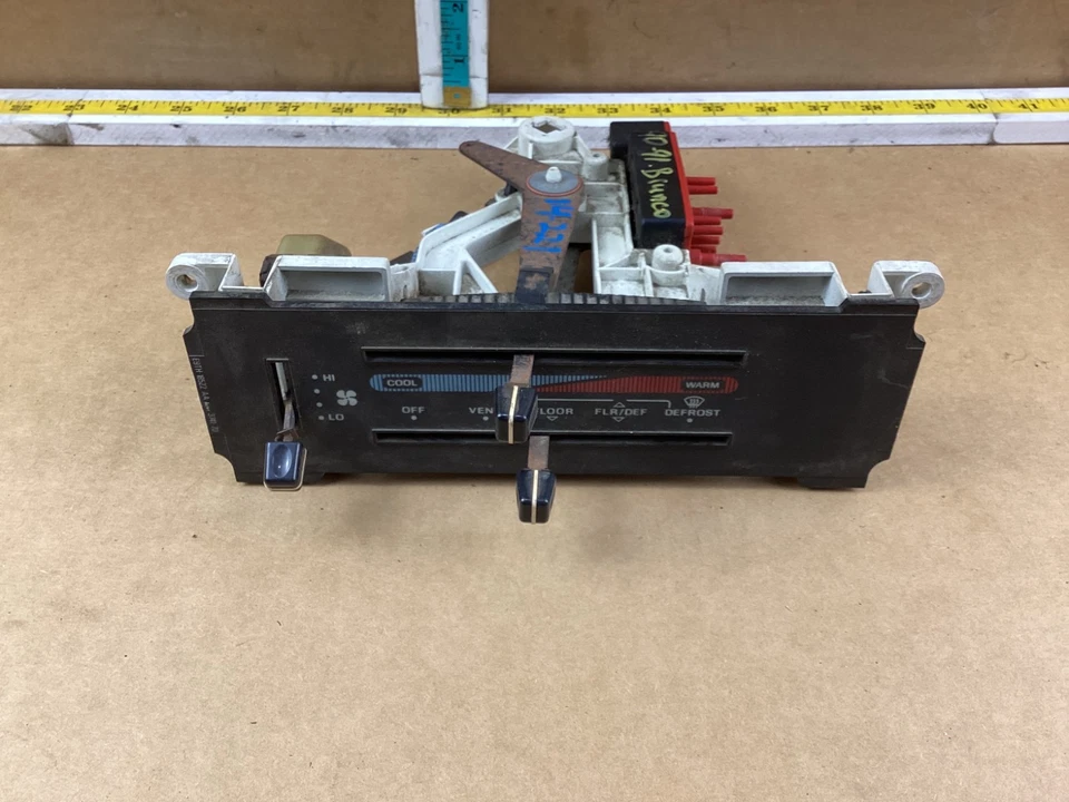 Ford F150 F250 F350 1987-1991 Bronco aire acondicionado calefacción unidad de control de clima OEM Foto 1 de 4