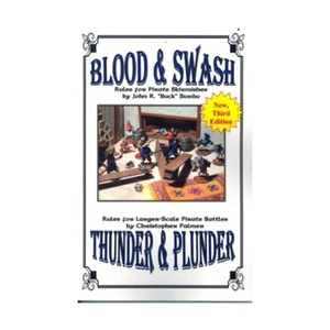 LMW Historical Mini Rules Blood & Swash/Thunder & Plunder (3ª edición) casi nuevo - Imagen 1 de 1