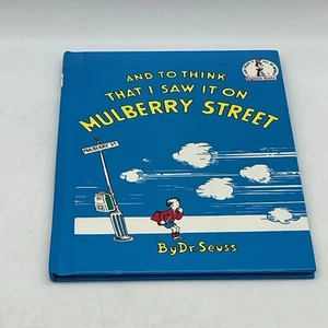 And to Think That I Saw It on Mulberry Street Dr. Seuss Book Club Edition 1964 - Bild 1 von 6
