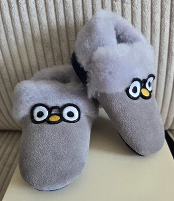 Botas de bebê UGG Zippie infantil camurça cinza coruja tamanho 4/5 M 12-18 meses novas na caixa - Imagem 1 de 4