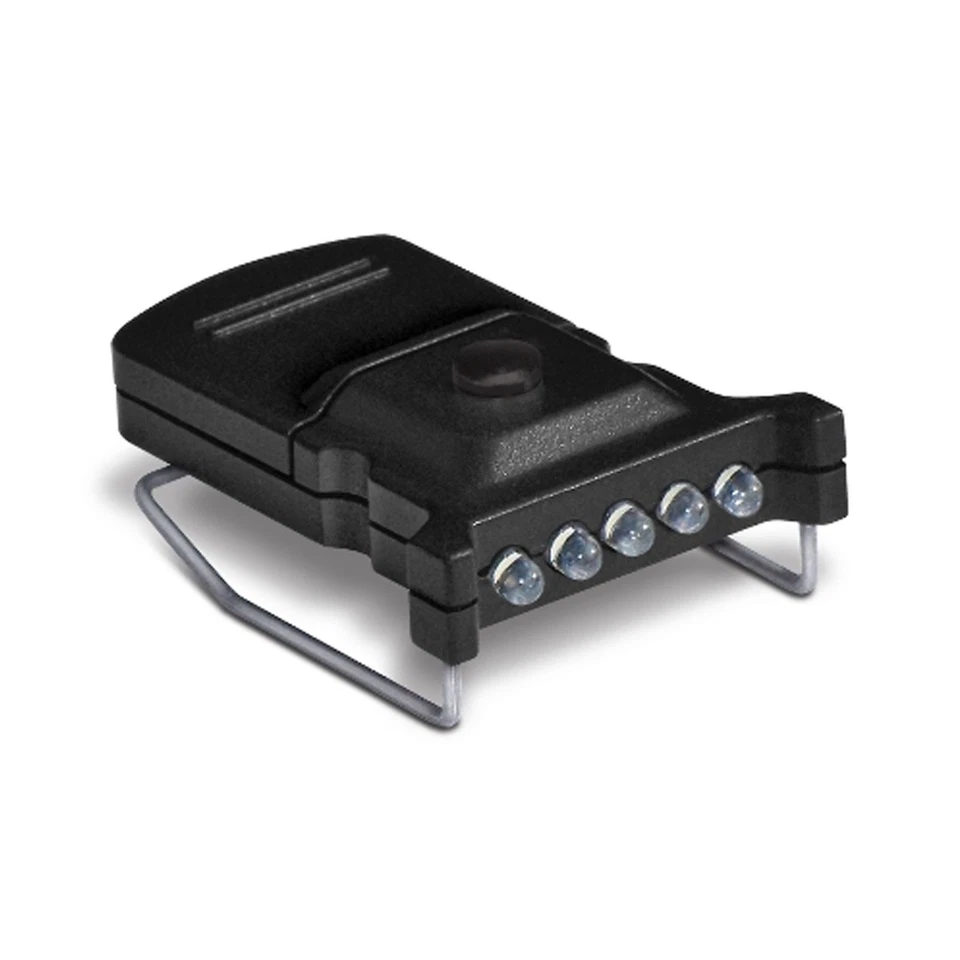 Clip Micro Sombrero Cíclope Luz 10 Lúmenes con 5 Bombillas LED Blancas Foto 1 de 1