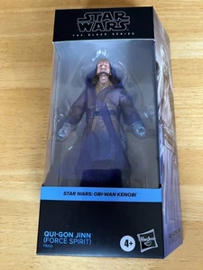 BNIB 6" STAR WARS THE BLACK SERIES #16 QUI-GON JINN ACTION FIGURE HASBRO - Picture 1 of 5