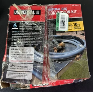 Kit de conversión de gas natural de repuesto universal PVC latón aluminio para parrillas - Imagen 1 de 4
