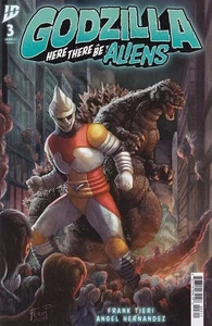 GODZILLA HERE THERE BE ALIENS #3 CVR A - Picture 1 of 1