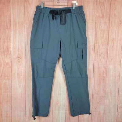 Supply & Demand Cargo Oxy Joggers Pants Mens XL Gray Stretch Straight Leg Hiking - Image 1 of 4