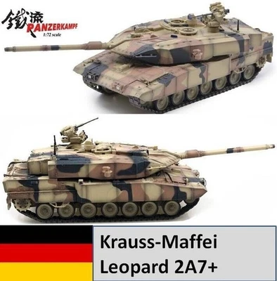 Panzerkampf 1/72 12203PA Krauss-Maffei Leopard 2A7 + carro armato... - Immagine 1 di 4