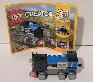 Lego creator 3 en 1 moteur train bleu set complet - Photo 1/3