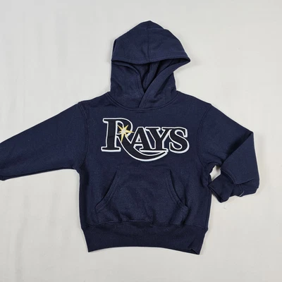 Sudadera con Capucha Azul Tampa Bay Rays Niños Pequeños Talla 4 Pullover Nueva con Etiquetas Foto 1 de 2