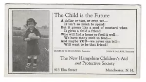 New Hampshire Children's Aid & Protective Society - Manchester, NH Blotter A2 - Picture 1 of 2