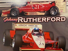 VINTAGE RACING PIX 8X10, IRL - VOITURE INDY ; 1996 JOHNNY RUTHERFORD ; VERMONT AMÉRICAIN