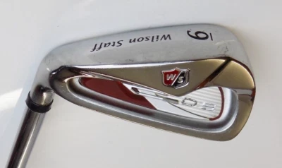 Left Handed Wilson Staff Di9 6 Iron TX99 Uniflex Steel Shaft Wilson Staff Grip - Image 1 of 2