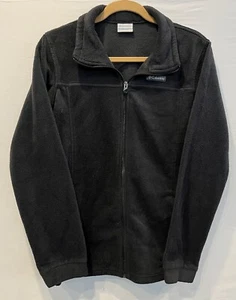 Youth Kids Columbia Fleece Jacket Black Size 18/20 - Picture 1 of 4