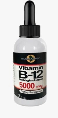 vitamina B-12 xtra strength Liquid Energy Health 2 oz 5000 MCG 100% NATURAL  - Imagem 1 de 4